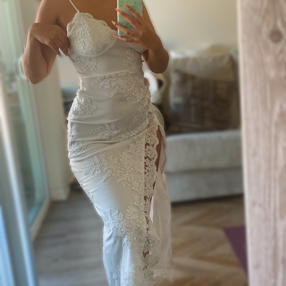 Floral Wedding Dress